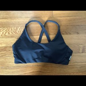 Alpha forward bathing suit black